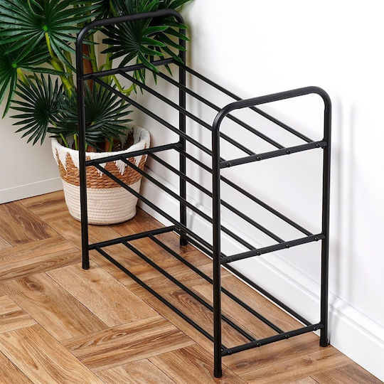 Метален Обувна рафт 63x28x60см