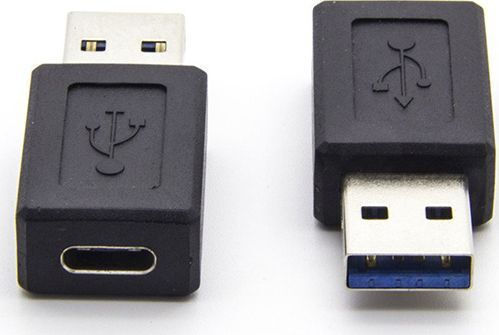 Προσαρμογέας Usb Usb-c Usb Μαύρο