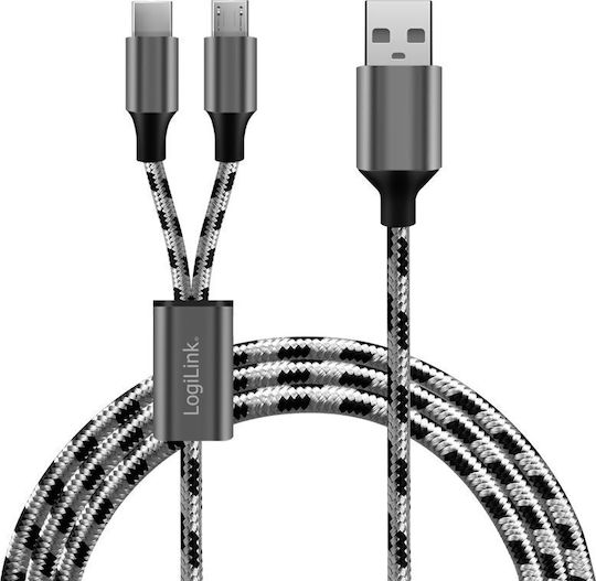 LogiLink Regular USB 2.0 Cablu USB-C bărbătesc - USB-C 1.2m