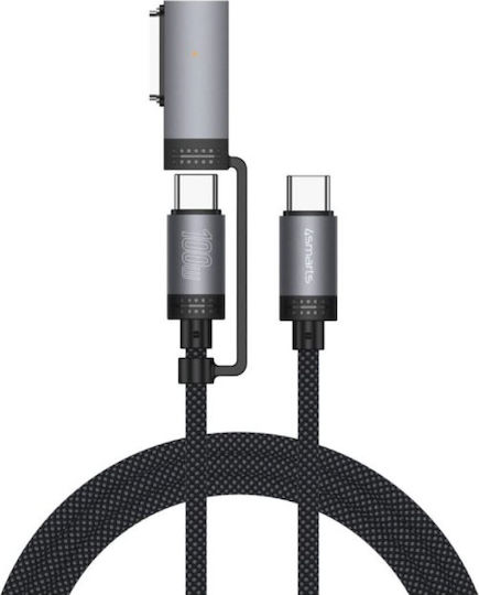 4Smarts USB 2.0 Cable USB-C male - USB-C 100W Black 2m