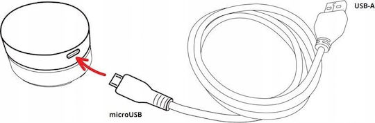 Zamel Temperature Humidity Sensor Thw-01 Wi-fi Zamel
