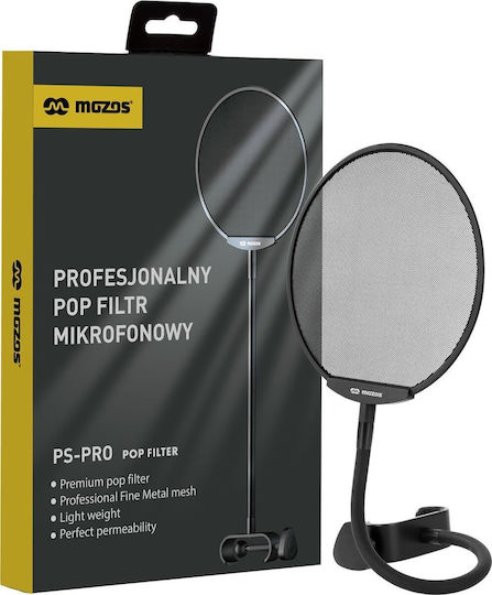 Mozos Mozos Table Microphone Stand Black Sb42 + Microphone Filter Ps-pro