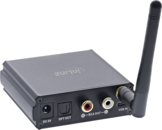 Inline Inline Bluetooth 5.1 HiFi Empfänger & USB DAC LCD