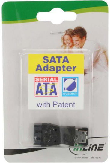 Inline Esata Sata Μαύρο 27502