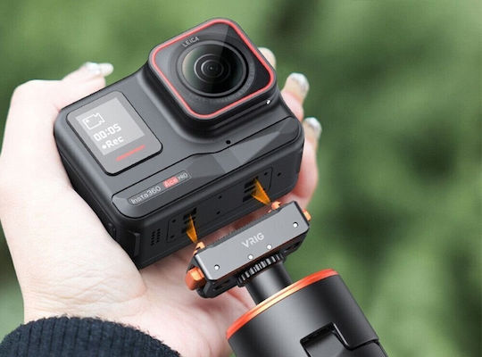 Vrig Adapter Support Mount 1/4"" Thread + Gopro Insta360 Ace Pro Ac07 A0106 System