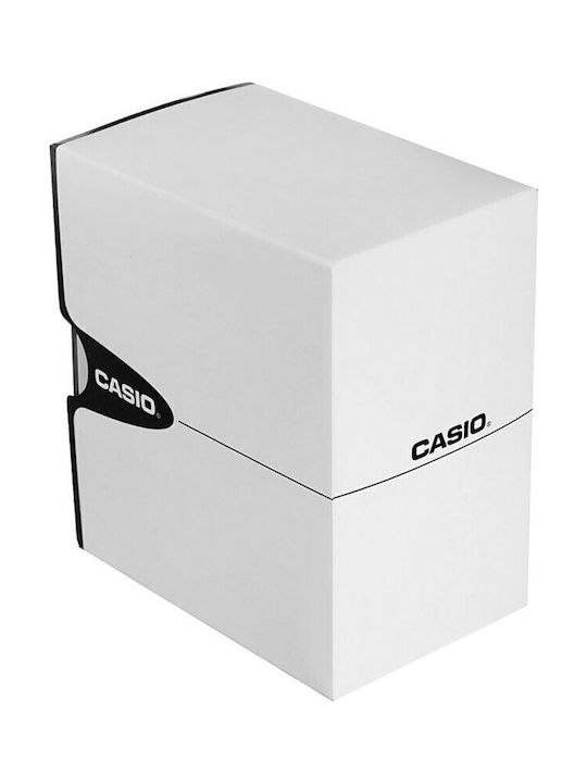 Casio Ceas Dama 27mm Baterie Cu Curea Din Piele Maro