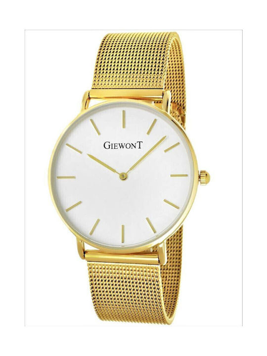 Giewont Women's Watch with Gold Metal Bracelet