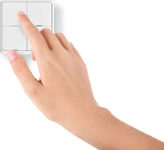 Nedis Wall Switch Lighting with Frame White