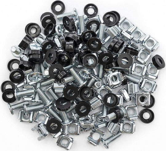 Qoltec Mounting Kit M16 Rack Cabinets 50pcs