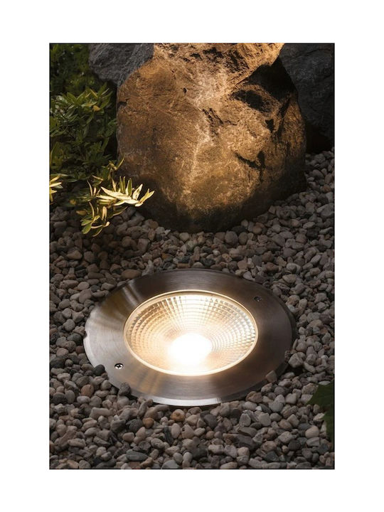 Paulmann Σποτ Δαπέδου LED 3.5W με Θερμό Λευκό Φως IP67 Γκρι