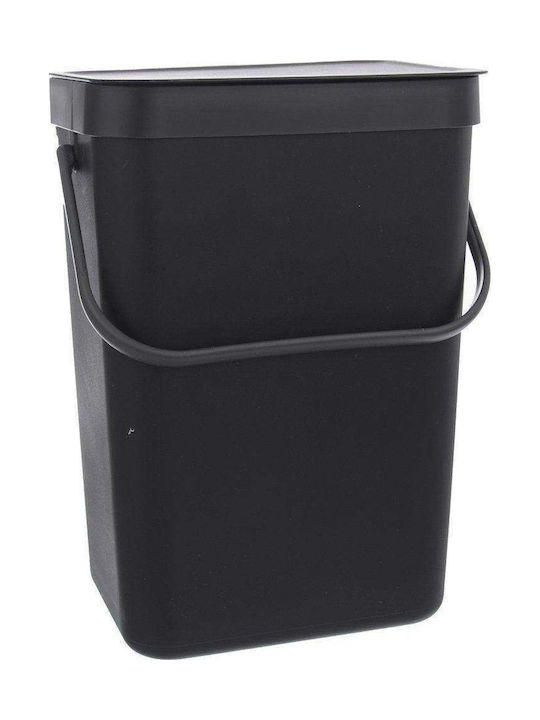 Orion Waste Bin Waste Plastic with Photocell Black 20x24x35cm 1pcs