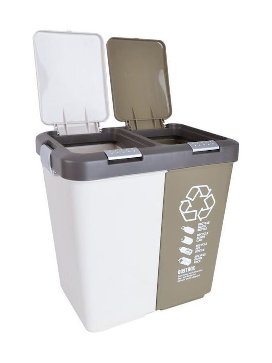 Orion Waste Bin Recycling Plastic 37x37cm 1pcs