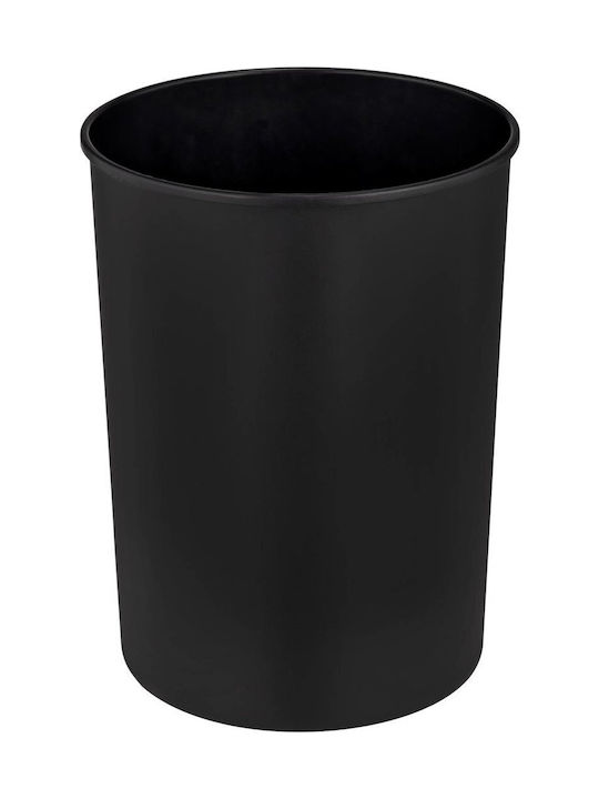 Wenko Plastic Waste Bin Black 6L