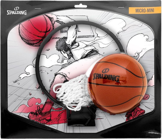 Spalding Sketch Mini Μπασκέτα Δωματίου με Μπάλα