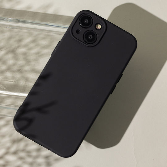 Nemo Задна корица Силикон Черен (Moto G55)