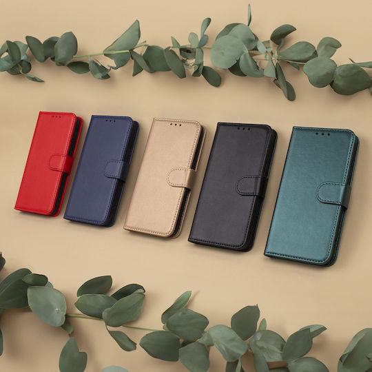 Nexeri Wallet Δερμάτινο / Σιλικόνης Κόκκινο (Redmi 14C / Poco C75)