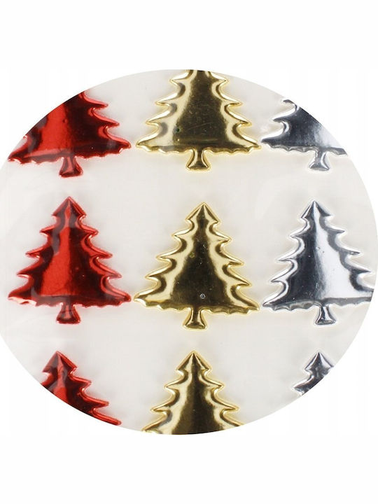 Craft with Fun Χριστουγεννιάτικα Αυτοκόλλητα με Σχέδιο Δέντρου 9τμχ