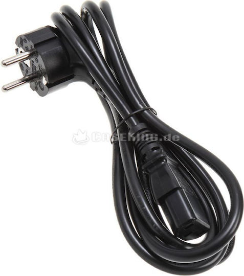 Kolink Schuko / IEC C13 - Schuko / IEC C13 Cable 1.8m Μαύρο KKTP01V2
