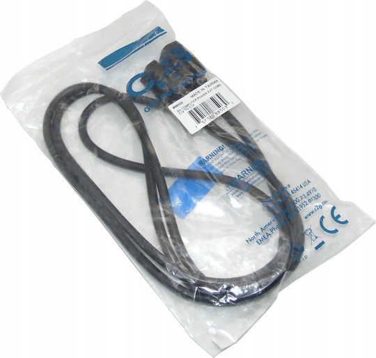 C2G IEC C14 - IEC C14 Kabel 2m