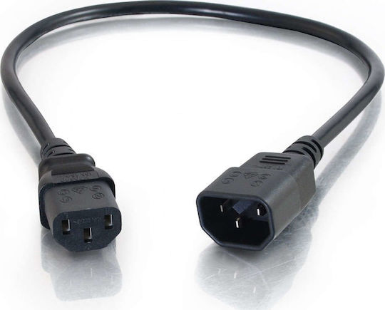 C2G IEC C14 - IEC C14 Kabel 2m