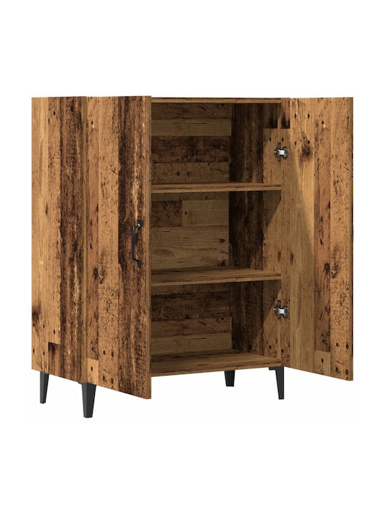 Μπουφές Ξύλινος Καφέ 70x34x90cm