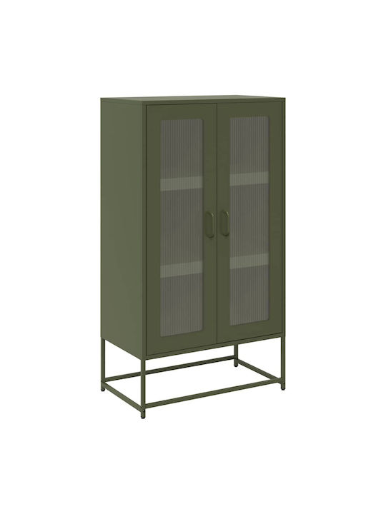 Μπουφές Olive Green 68x39x123cm