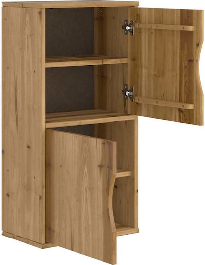 Sideboard made of Solid Wood Pine 40x24x79cm
