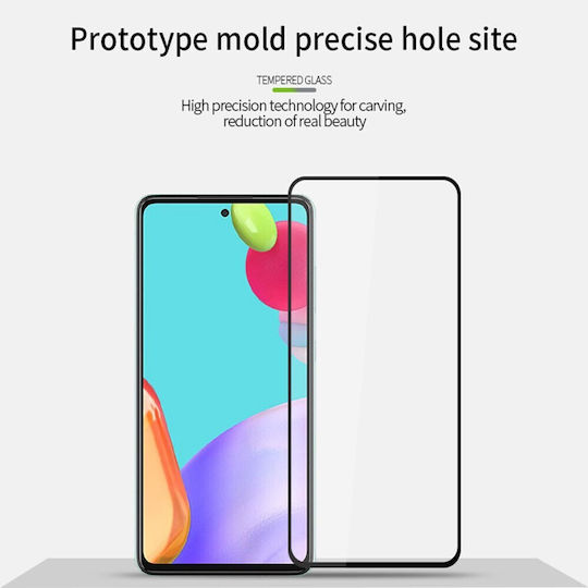 Pinwuyo Full Face Tempered Glass (Samsung Galaxy A52, Samsung Galaxy A52S)
