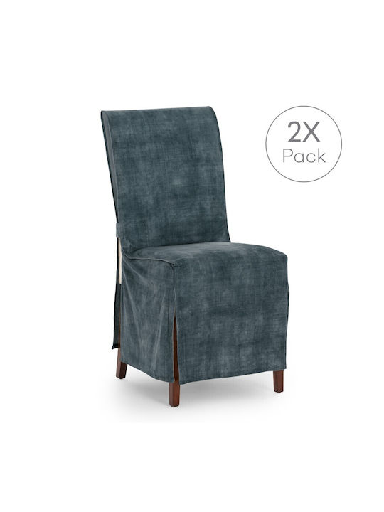 Eysa Turin Еластичен Калъф За стол Антрацит 40x45см 2бр S233016