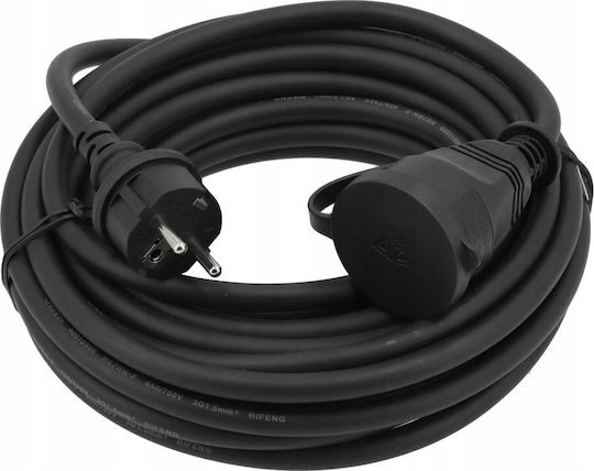 Yato Waterproof Extension Cable Cord 3 x 1mm²/10m Black