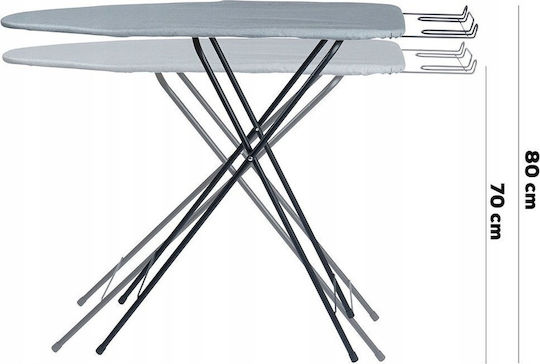 Vilde Ironing Board For Steam Iron Foldable 105.5x30.5x80.5cm