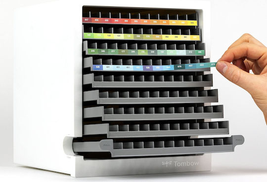 Tombow Abt Dual Brush Pen Marker 108 Stück Tischdisplay