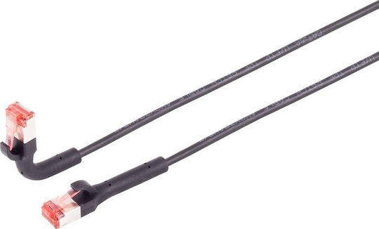 Lanview U/UTP Cat.6a (Gigabit) Καλώδιο Δικτύου Ethernet Μαύρο