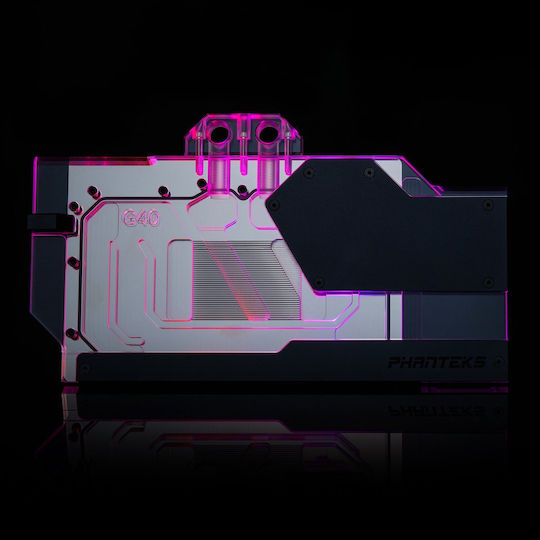 Phanteks Phanteks Glacier G40 Rtx 4090 Waterblock Backplate Msi D-rgb Μαύρο