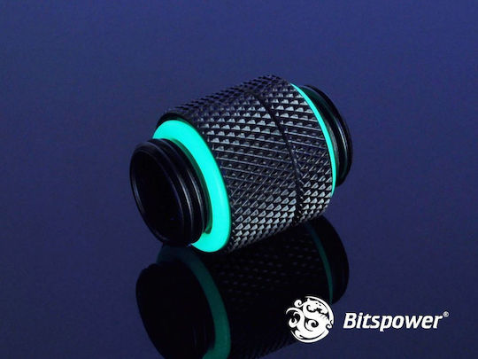 Bitspower 1/4" Μαύρο Ματ Bp-mbrg