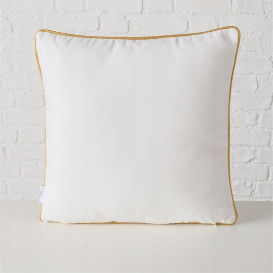 Boltze Sofa-Kissen Weiß 45x45cm