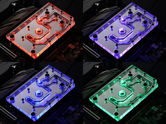 Bitspower Bitspower Monoblock Asrock X399m Taichi Rgb Nickel Ακρυλικό