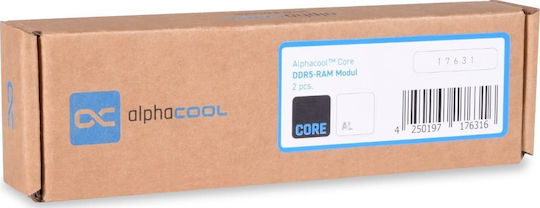 Alphacool Alphacool Core DDR5-RAM Module 2 Pieces Black 13934938 4250197176316