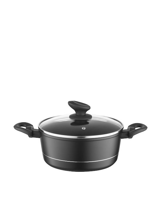 Florina Βαθιά Κατσαρόλα από Αλουμίνιο 2.1lt / 20cm