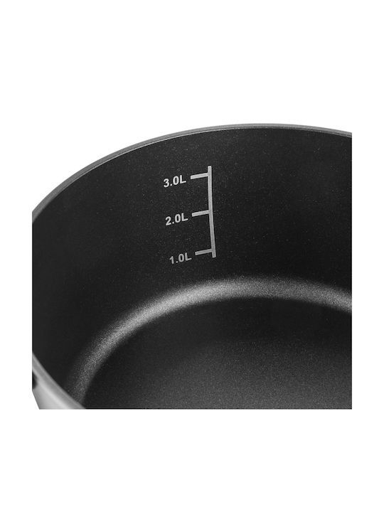 Florina Βαθιά Κατσαρόλα από Αλουμίνιο 2.1lt / 20cm