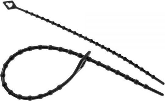 InLine Plastic Cable Ties in Black Colour (100 pcs) (59977C)