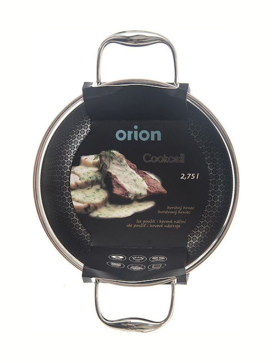 Nava Cookcell Βαθιά Ανοξείδωτη Κατσαρόλα 2.75lt / 20cm