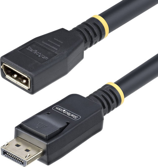 Startech 10f-dp14-extend-cbl Καλώδιο Displayport 3 M Μαύρο
