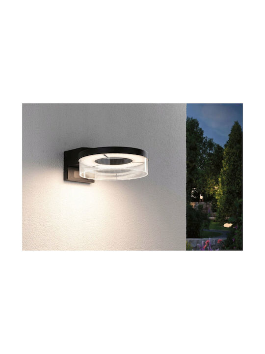 Paulmann Lumină de exterior montată pe perete LED IP44 8W cu Alb Cald Lumină