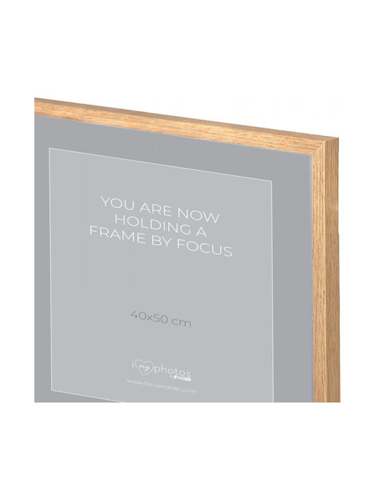 Focus Focus Soul Oak Veneer Frame 40x50 Plexi