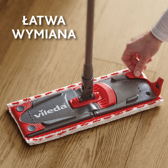 Vileda Ultramax Microfibre 2 in 1 Parquet Mop Refill with Microfibers 155747
