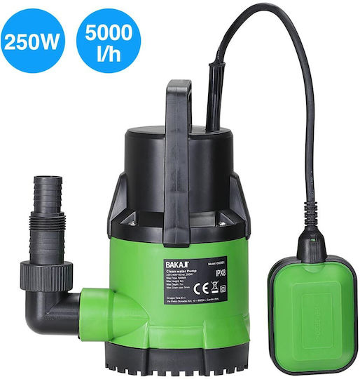 Bakaji Submersible Pump Motor 0.33hp 02834699