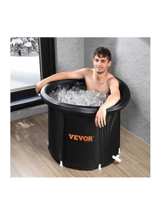 Vevor Badewanne Acryl mit Hydrotherapie 80x75cm