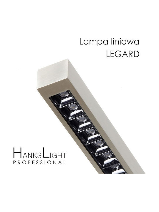 Hankslight LED Floor Lamp H214.6xW120cm. with Natural White Light 2200lm