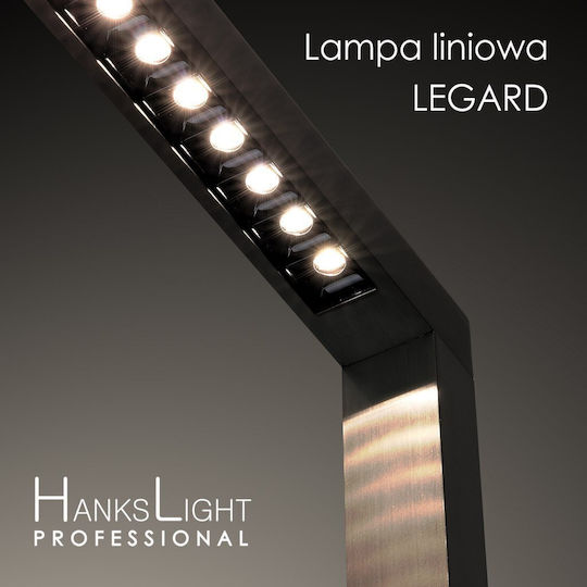 Hankslight LED Floor Lamp H214.6xW120cm. with Natural White Light 2200lm